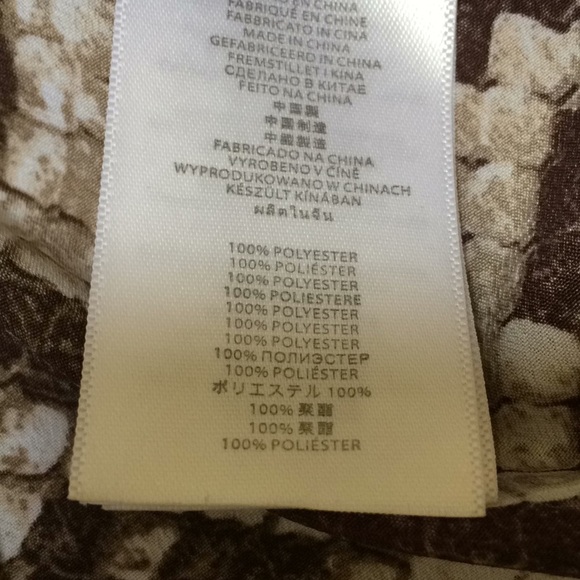 Michael Michael Kors medium brown combo top. - Picture 6 of 9